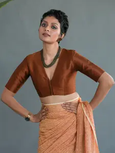 Suta V-Neckline Saree Blouse