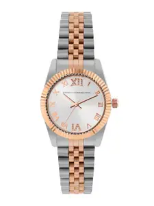 French Connection Women Stainless Steel Bracelet Style Straps Analogue Watch FCN00077B