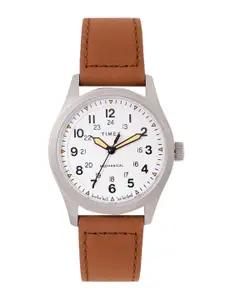 Timex Men Expedition North Field Post Mechanical Leather Analogue Watch TW2V00600X6