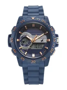 Fastrack Women Patterned Dial Analogue And Digital Watch 68029PP03