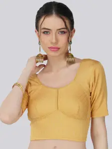 Fressia Fabrics Round Neck Saree Blouse