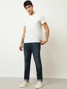 Lee Men Slim Fit Clean Look Light Fade Mid-Rise Jeans