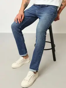 Lee Men Slim Fit Clean Look Light Fade Mid-Rise Jeans