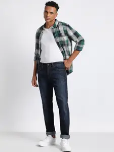 Lee Men Slim Fit Clean Look Light Fade Mid-Rise Jeans