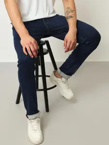 Lee Men Slim Fit Clean Look Mid-Rise Jeans