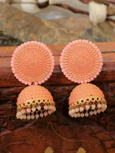 Crunchy Fashion Dome Shaped Jhumkas Earrings