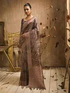 Soch Woven Design Zari Tussar Saree