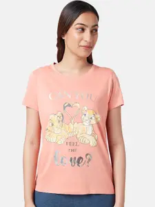 Dreamz by Pantaloons Printed Cotton Lounge T-Shirt