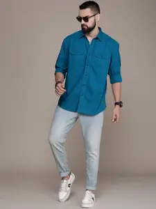 The Roadster Life Co. Relaxed Pure Cotton Casual Shirt