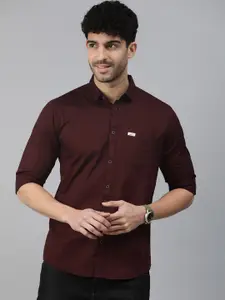 Majestic Man Men Classic Slim Fit Pure Cotton Casual Shirt