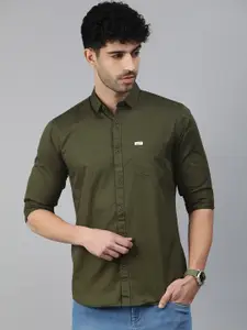 Majestic Man Men Classic Slim Fit Pure Cotton Casual Shirt