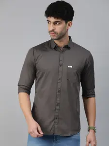 Majestic Man Men Classic Slim Fit Pure Cotton Casual Shirt
