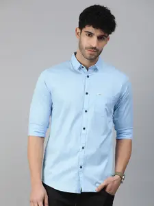Majestic Man Men Classic Slim Fit Pure Cotton Casual Shirt