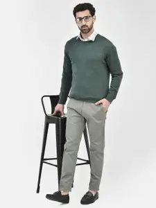 Crimsoune Club  Long Sleeves Pure Cotton Pullover