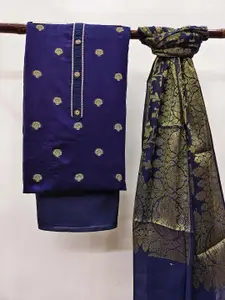 KALINI Ethnic Motifs Woven Design Unstitched Dress Material