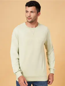 BYFORD by Pantaloons Round Neck Cotton Pullover Regular Sweatshirt