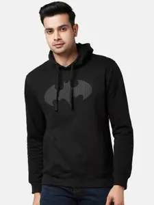 SF JEANS by Pantaloons Batman Printed Hooded Cotton Sweatshirt