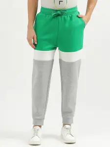 United Colors of Benetton Men Colourblocked Joggers