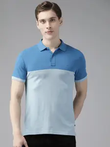 Blackberrys Colourblocked Slim Fit Polo Collar  T-shirt