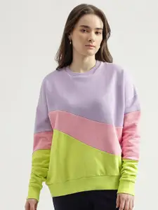 United Colors of Benetton Colourblocked Sweatshirt