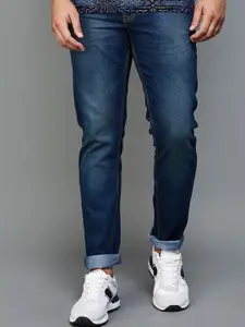Forca Men Regular Fit Mid-Rise Clean Look Cotton Jeans