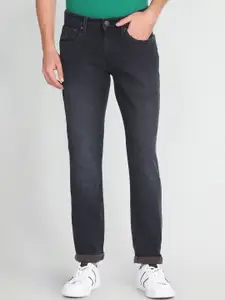 U.S. Polo Assn. Denim Co. Mid-Rise Clean Look Tapered Fit Light Fade Stretchable Jeans