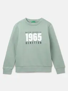 United Colors of Benetton Boys Printed Sweatshirt