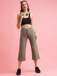Belliskey Women Straight Fit High-Rise Denim Jeans