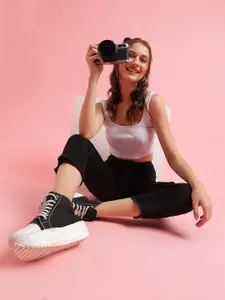 Belliskey Women Boyfriend Fit High-Rise Non-Stretchable Denim Jeans