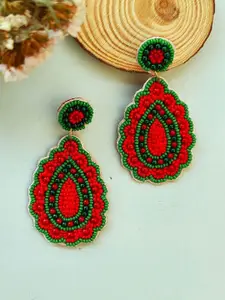 Crunchy Fashion Teardrop Shaped Drop Earrings