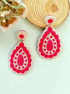 Crunchy Fashion Teardrop Shaped Drop Earrings