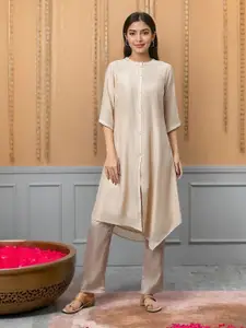 AURELIA Band Collar Kurta