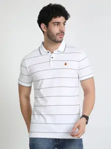 Classic Polo Striped Polo Collar Slim Fit T-shirt