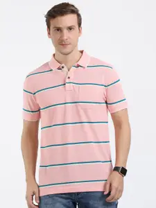 Classic Polo Striped Polo Collar Cotton Regular T-shirt