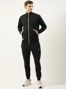 Sports52 wear Men Solid Knitted Regular Fit Tracksuit