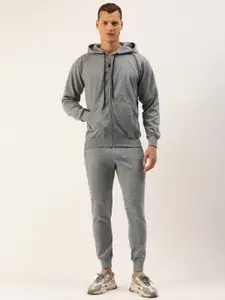 Sports52 wear Solid Hooded Tracksuit