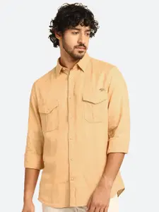 Andamen Premium Slim Fit Linen Casual Shirt