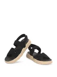ATTITUDIST Men Velcro Sports Sandals