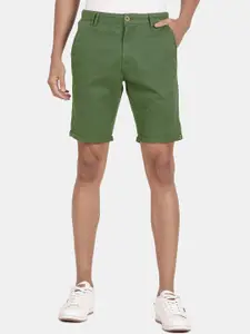 t-base Men Mid-Rise Cotton Chino Shorts