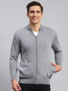 Monte Carlo Woolen Front Open Sweatshirt