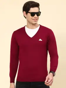 Monte Carlo V-Neck Wool Pullover Sweater