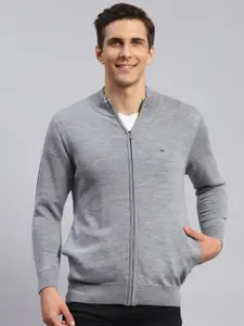 Monte Carlo Woolen Front Open Sweatshirt