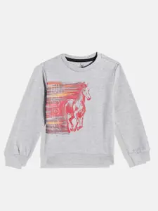 U.S. Polo Assn. Kids Boys Printed Sweatshirt
