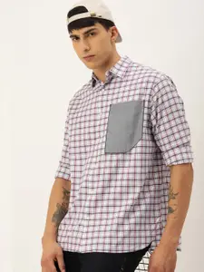 Kook N Keech Men Relaxed Opaque Checked Casual Shirt