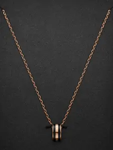 Daniel Wellington Rose Gold-Plated Minimal Necklace