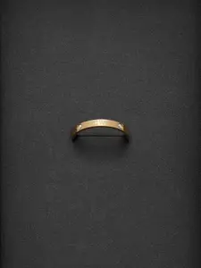 Daniel Wellington Gold-Plated Stone-Studded Ring