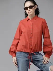 Roadster Women Opaque Cotton Casual Shirt