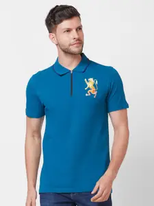 GIORDANO Polo Collar Pure Cotton Slim Fit T-shirt