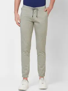 GIORDANO Men Slim Fit Mid-Rise Joggers
