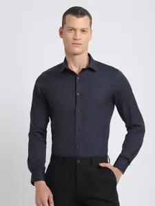 THE BEAR HOUSE Slim Fit Long Sleeves Pure Cotton Formal Shirt